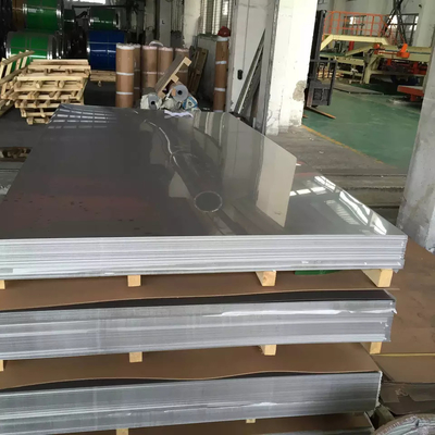 BA পৃষ্ঠ 4x8 স্টেইনলেস স্টীল শীট 600 - 2500mm /2B/NO.1/8K/HL